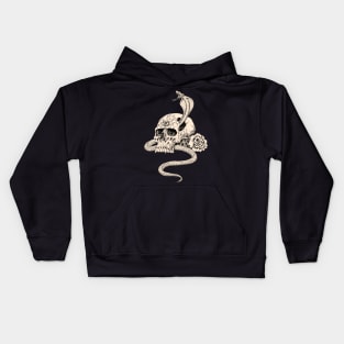 Skull and Snake Kids Hoodie